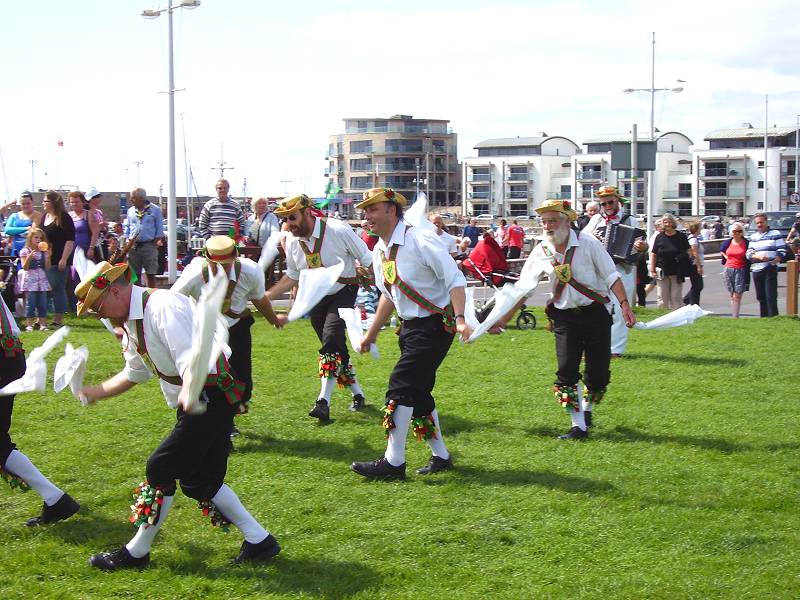 Morris Men at West Bay