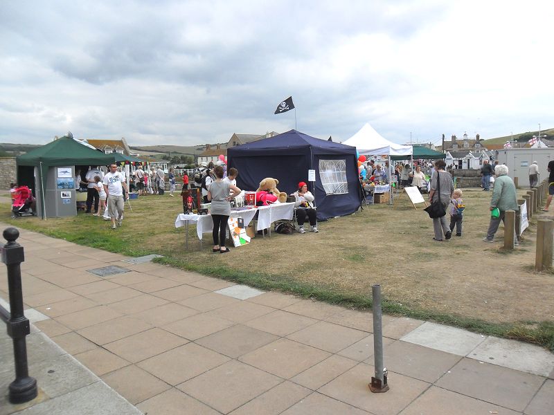 Charity Stalls on Fisherman's Green