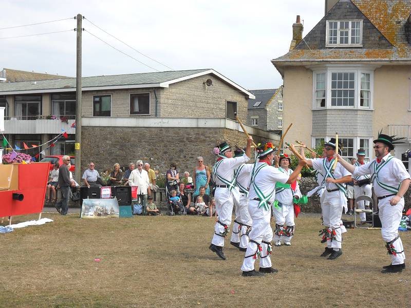 Morris Men at West Bay