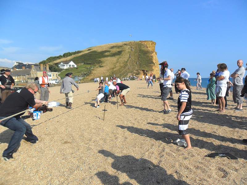 Beach Tug of War