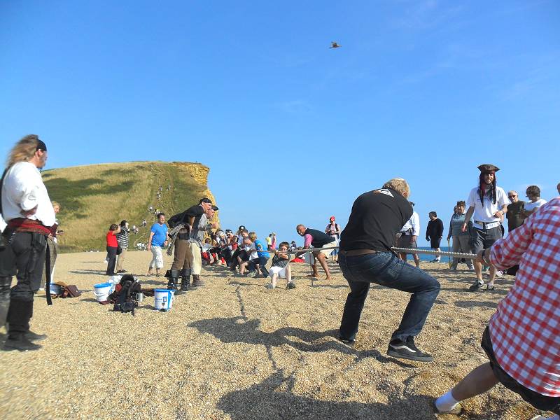 Beach Tug of War
