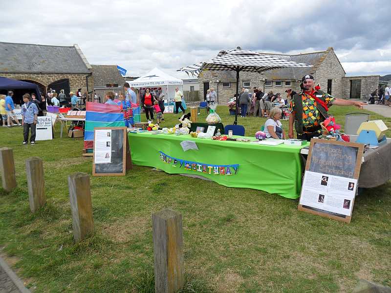 Charity Stalls on Fishermans Green