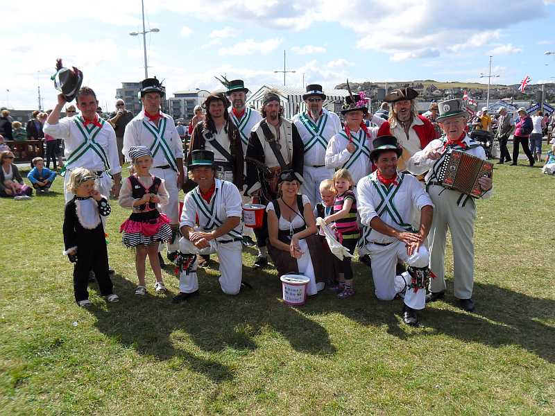 Uplyme Morris Men, Pirates and Children